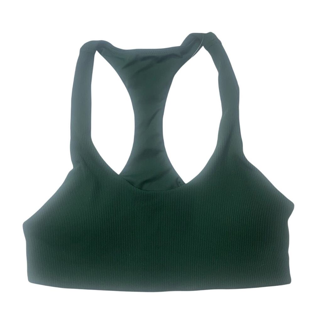 Aerie Women's Green Stretch Extensible Medium Support Sports Bra Size S